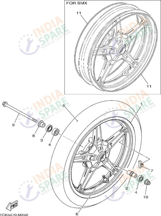FRONT WHEEL